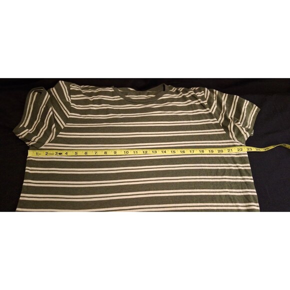 American Eagle Outfitters Seriously Soft Classic Fit T- Shirt Striped Men's XL - Picture 4 of 10